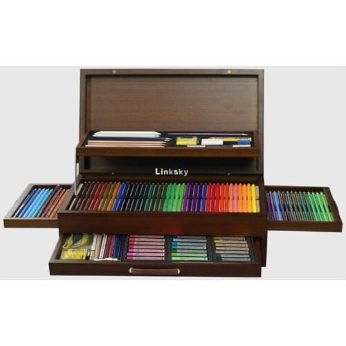 Artist Storage Supply Box for Pastels, Pencils, Pens, Markers, Brushes, Tools,perfect Size To Protect Your Supplies