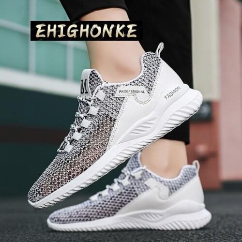 2021 new outdoor casual mens trendy fashion classic sneakers summer lightweight breathable sneakers lace-up mesh running shoes
