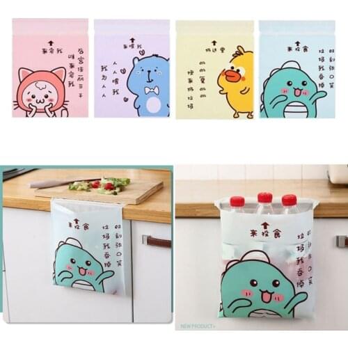 Cute Portable Disposable Car Trash Bag Easy Stick Car Durable Waterproof Kitchen Trash Bag Suitable for Cars Bedrooms