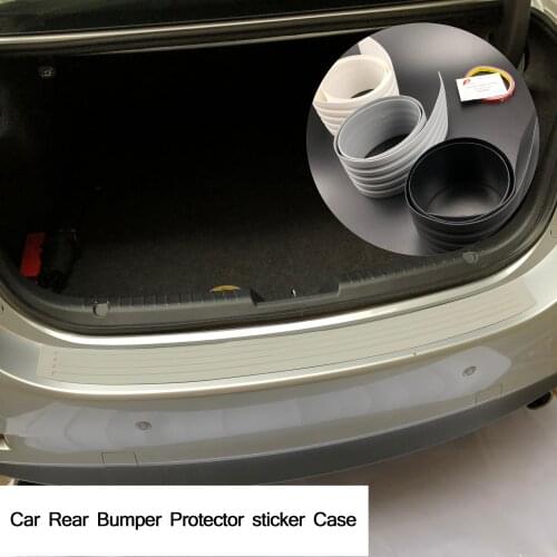 Car Rear Bumper Scuff Protective Cover For DACIA SANDERO STEPWAY Dokker Logan Duster Lodgy