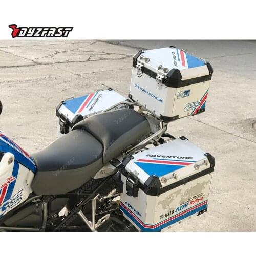 R1200gs lc R1250gs Adventure Motorcycle Sticker Decals Accessories Para Moto Panniers Cover Set Pads Protection Side Case