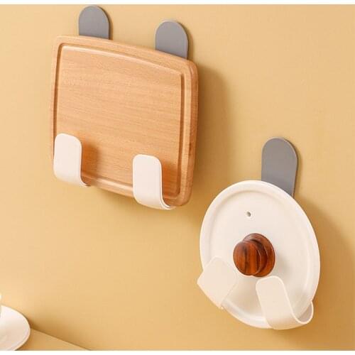 Wall-Mounted Foldable Pot Cover Rack Adjustable Wall Shelf Room Organizer Kitchen Storage Container Home Decoration Accessories