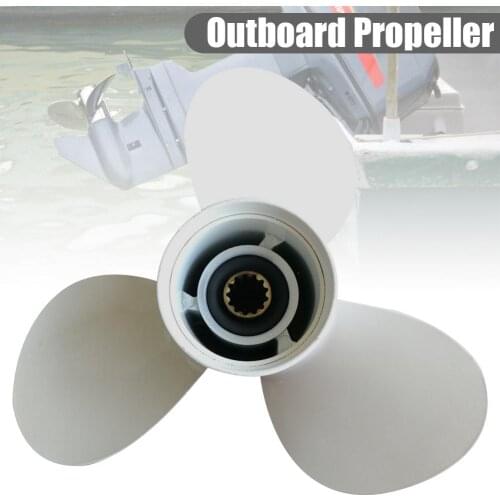 40-50HP Aluminum Alloy Outboard Propeller For ShipYamaha Motor 11 5/8 X 11-G 69W-45947-00 YH/OB 25-60HP With 13 Spline Tooth