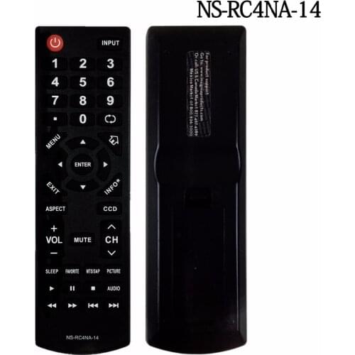 FOR INSIGNIA TV remote control NS-RC4NA-14 RC4NA14 Remote