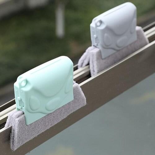 Handheld Window Groove Cleaning Cloth Brush Dust Remover Slot Gap Cleaner Tool Window Cleaning Brush Window Slot Cleaner
