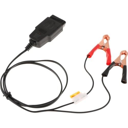 Automotive ECU Memory Saver OBD 12V Battery Replace Tool Extended Cables