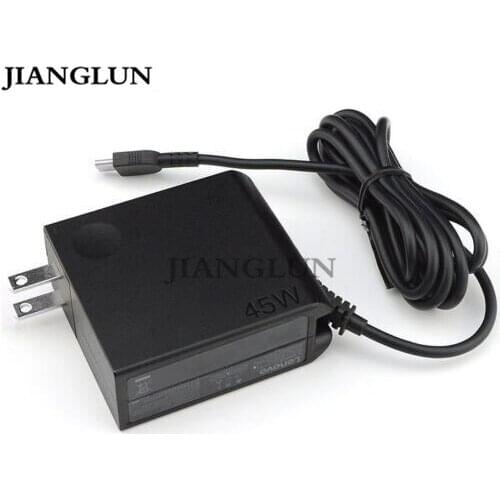 JIANGLUN NEW Ac Power Adapter Charger 20V 2.25A For Lenovo THINKPAD X1 00HM633 ThinkPad 13 Chromebook