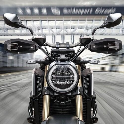 Motorcycle ABS Plastic Hand Guard Wind Deflector Shield Hand Protector Shield Falling Protection For Honda Yamaha Suzuki