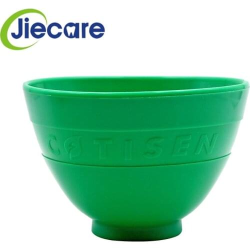 1 PC Dental Mixing Bowl Dental Lab Hygienist Rubber Mixing Bowl Green Silicon Rubber Bowl Model For Dentist Free Shipping New