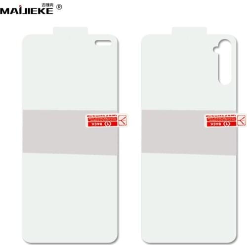 15D Soft Hydrogel Film For OPPO Realme 7 6 Pro 6i Full Cover Front Back Screen Protector Realme 5 3 Pro X2 Pro X50 C2 Nano Film