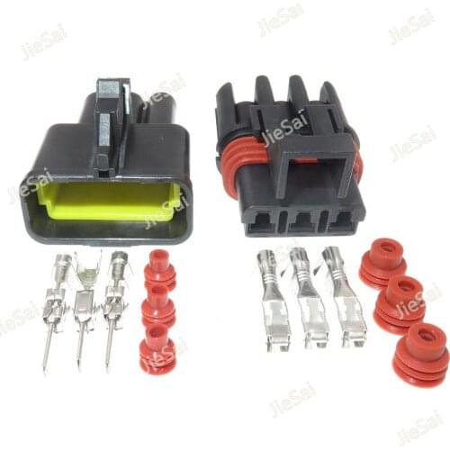 3 Pin 12040977 12040977 Female Male Sealed Auto Connector Waterproof Wiring Harness Housing Plug