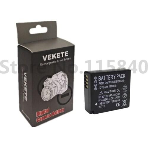 DMW-BLG10 BLG10 BLG10E DMW-BLE9 Camera Battery for Panasonic LUMIX GF5 GF6 GX7 LX100 GX80 GX85