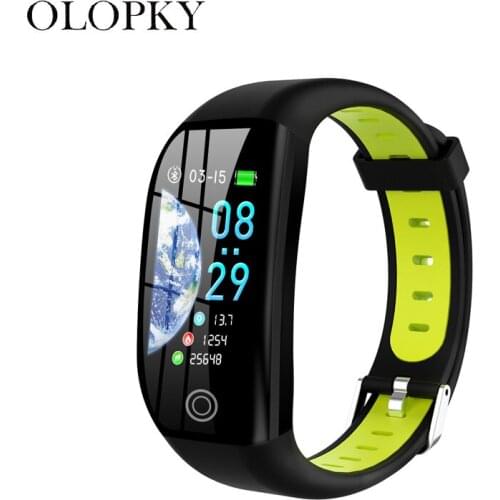 F21 Smart Bracelet 1.14'' TFT Screen BT4.0 Smart Watch IP68 Waterproof Smart Timer Fitness Alarm Camera Wristwatch for Android