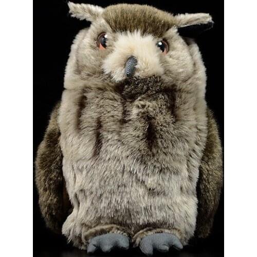 Simulation plush toy owl doll cute animal soft toys for childen baby birthday christmas gift