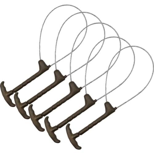 5Pcs Piglet tools Pig Fixed Rope Wire Ropes Sleeve Stockbreeding Tool Veterinary Equipment Veterinary catch piglet holder