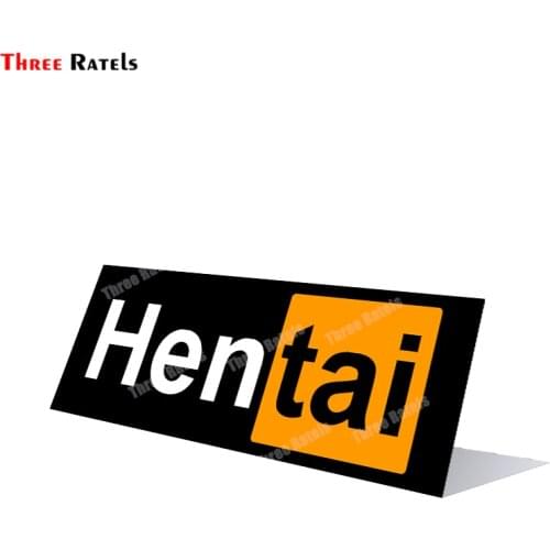 Three Ratels B310 Multiple Size Stickers For Hentai Vinyl Decal JDM Bumper Car Stickers Auto Accessories Decoration