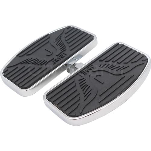 Motorcycle Wide Footboards Foot Board For Yamaha Virago XV125 XV250 XV400 1994-2013, Drag Star V-STAR XVS 400/650 1988-2013