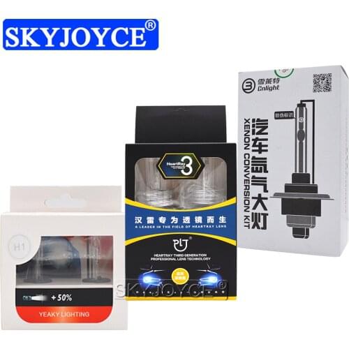 SKYJOYCE Fast Bright 35W Xenon HID Bulb Yeaky Cnlight HeartRay 4300K 4500K 5500K 6500K 6000K H1 H11 H3 D2H H7 HB3 Car Headlight