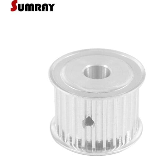 SUMRAY 5M Timing Pulley 25T 6/8/10/12/14/19/20mm Bore Stepper Motor Pulley 27mm Width Synchronous Wheel Pulley for 3D Printer