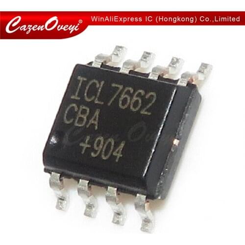 10pcs/lot ICL7662CBA ICL7662 SOP-8 In Stock