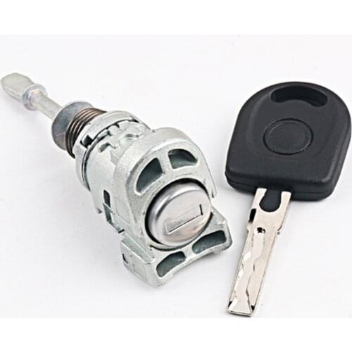 Car Accessories Front Left Driver Side Door Lock Cylinder With 1 Key For VW Touran Locksmith Tool Free Shipping