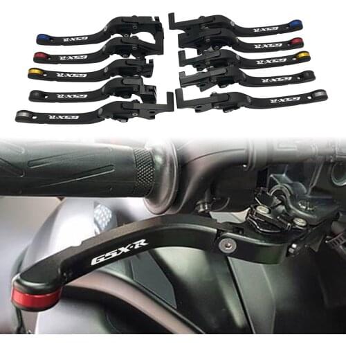 Motorcycle Parts For Suzuki GSXR CNC Folding Brake Clutch Foldable Levers GSXR600 GSXR750 1997-2003 GSXR1000 01-04 GSR600 06-11