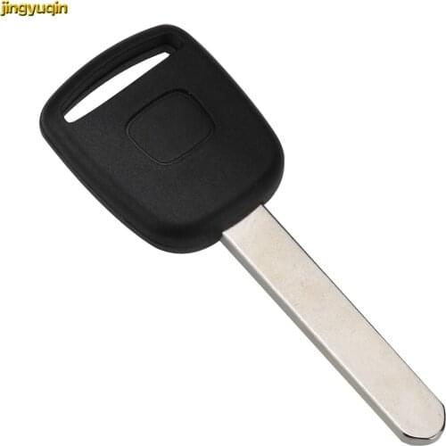 Jingyuqin Remote Car Key Shell for Honda CR-V XR-V Accord Civic Jade 0 Buttons Key Case Cover Replacement No Chip