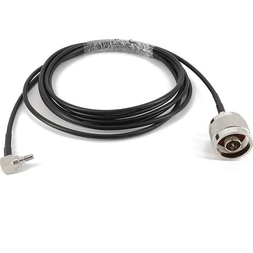 N Type Male to CRC9 Male Right Angle RG174 RF Cable 4G LTE Modem Antenna Extension N Plug to CRC9 Plug Adapter Cable 3-15M