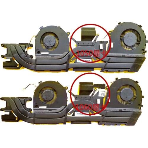 New Original CPU GPU Cooling Fan With Heatsink FOR DELL G3 G3-3578 3579 G5 5587 0TJHF2 0GWMFV
