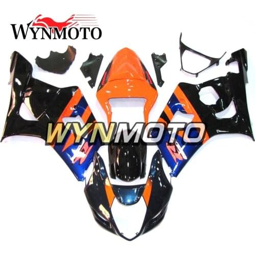 Complete Fairings Kit For GSXR1000 2003-2004 03 04 K3 Injection ABS Plastics Fairings Cover Bodywork Cowling Frames Orange Black