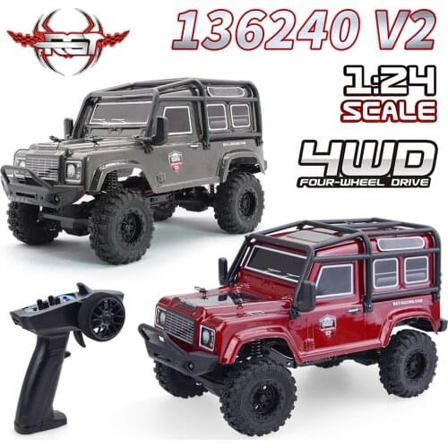 SURPASS HOBBY RGT 136240 V2 1/24 RC Car RTR 15km/h Remote Control 4WD Crawler Car Off Road Vehicle Models Boy Toys Gifts