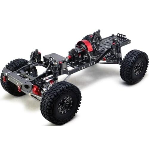 Body Frame W/Wheels Set for 1:10 Scale RC Crawler parts