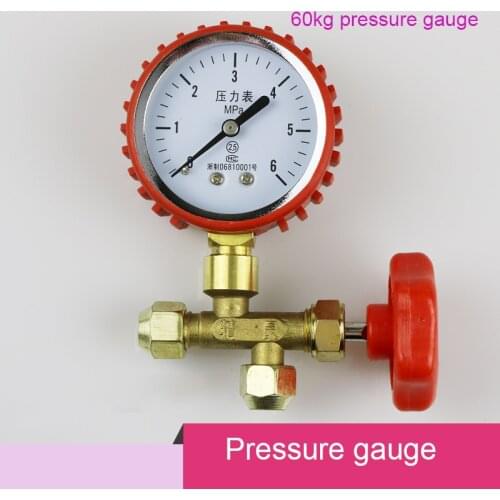 Air conditioning pressure gauge regulator 60kg R410A