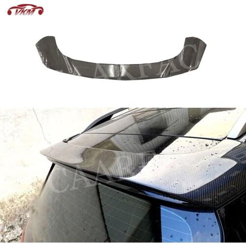 Dry Carbon Fiber Material Rear Roof Spoiler for Mercedes Benz GLE Class W167 GLE53 AMG SUV 2020 UP Auto Car Decoration