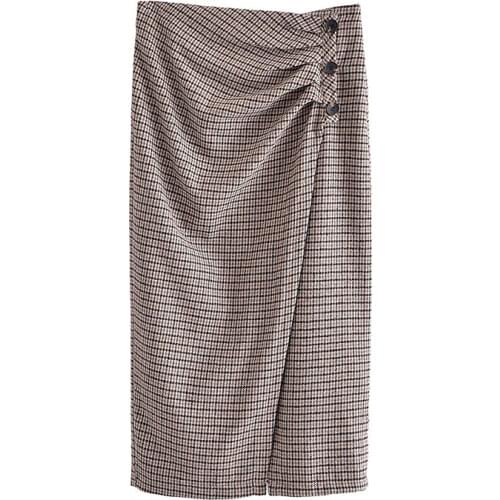 Женские юбки в складку URMASZA China At AliExpress