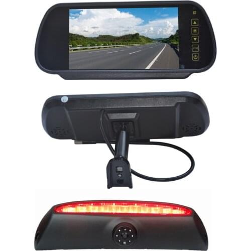 Vardsafe VS5077R 7Inch Replacement Rear View Screen Display & Reverse Camera for Iveco Daily Van (2006-2013)