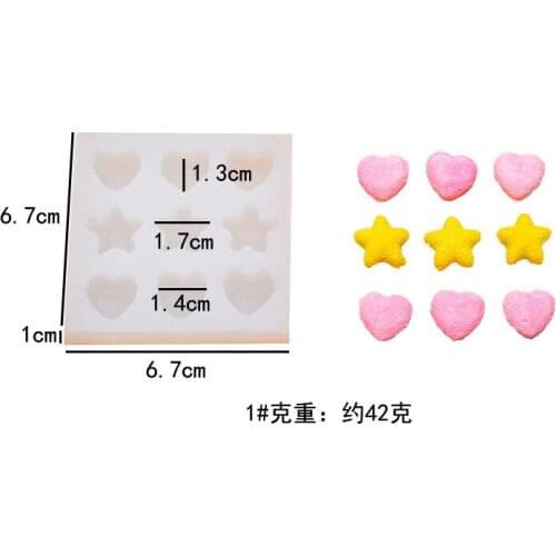Star Candy Silicone Mold Cake Decoration Mold