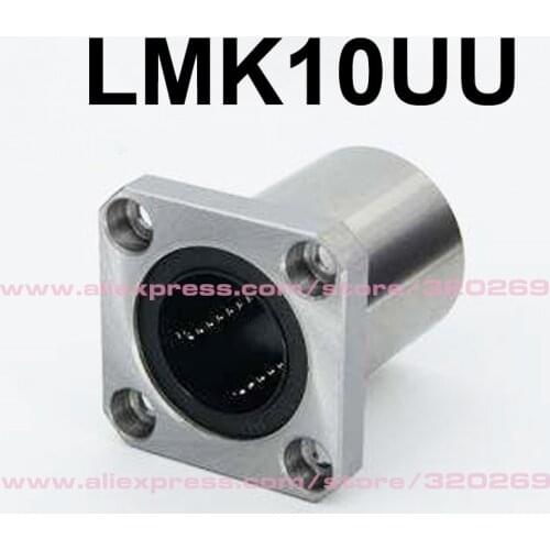 10MM LMK10UU Flange Linear Motion Bearing For 3D Printer