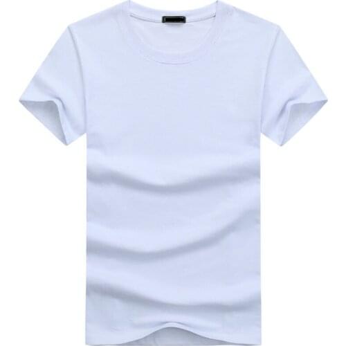 2 Pcs/Lot Sale High Quality Fashion Mens T Shirts Short Sleeve T-Shirt Mens Solid Casual Cotton Tee Shirt Summer Clothing 5XL