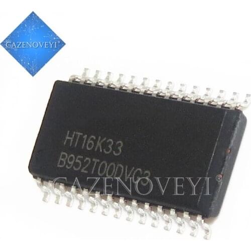 5pcs/lot HT16K33 VK16K33 16K33 SOP-28 In Stock