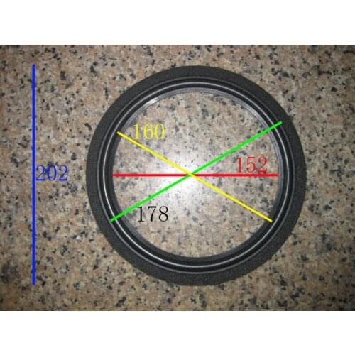 50 pcs 8 inch woofer Bass loudspeaker Speaker Foam Surrounds for MR28 MR38 A608 LX800 LX1000 T88 model 202mm/178mm/160mm/152mm