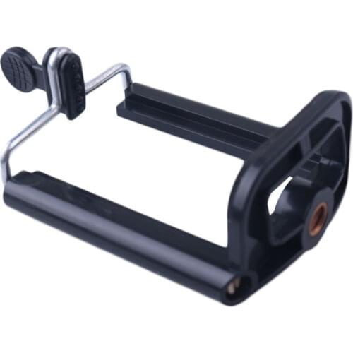 Camera Tripod Stand Adapter Moblie Phone Clip Bracket Holder Mount Tripod Monopod Stand for Smartphone