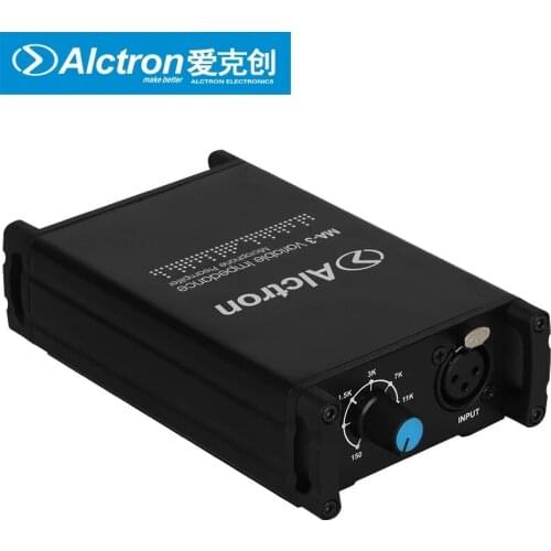 Alctron MA-3 Passive Aluminum Dynamic Microphone Preamplifier Mic Preamps Amp Channel Strips