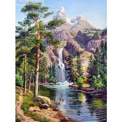 Diamond Embroidery Diy Diamond Painting Cross Stitch Kits Diamond Mosaic Scenery Full Square Diamond Embroidery CS123