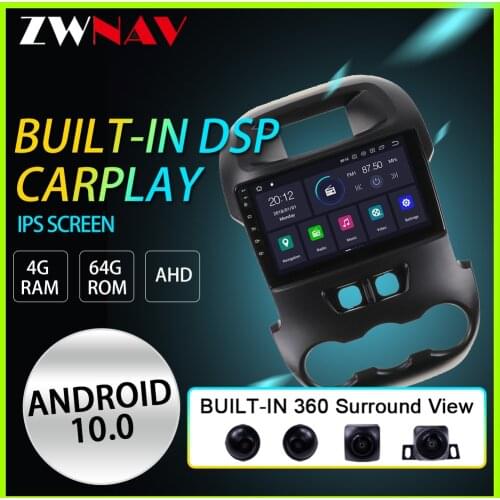 Android 10 With DSP IPS Screen For Ford mondeo MK4 2011-2013 Car GPS Navigation Radio Player Multimedia 360 Surround View