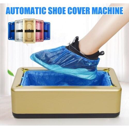 Automatic Shoe Cover Dispenser Disposable Shoe Covers Machine for Home Office TUE88