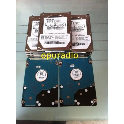 Disk drive MK6050GAC MK6050GACE ZK01 DC+5V 1.3A 60GB For Audi Mercedes BMW CIC RADIO Car HDD navigation systems