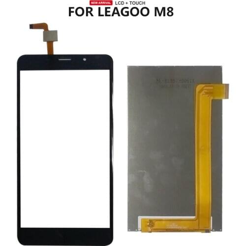 For LEAGOO M8 LCD Display + Touch Digitizer Screen Panel Glass Replacement + Tools
