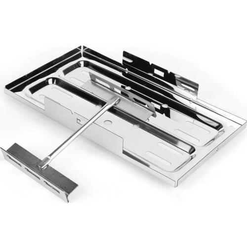 Battery hydrometer Battery Tray Cover Cap Battery Tray Stainless Steel Universal Polished Hold Down Kit 7 1/2 x 13