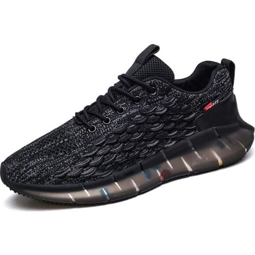 Fashion Designer Shoes Men High Quality Couple Breathable Gym Training Mens Air Shoes Casual Men Sneakers Black Summer 2021